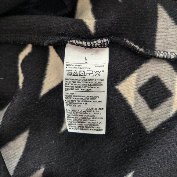 Old Navy Fleece Men's Large Cozy Sherpa Half Zip Mock-Neck Sweatshirt Aztec - Picture 15 of 16